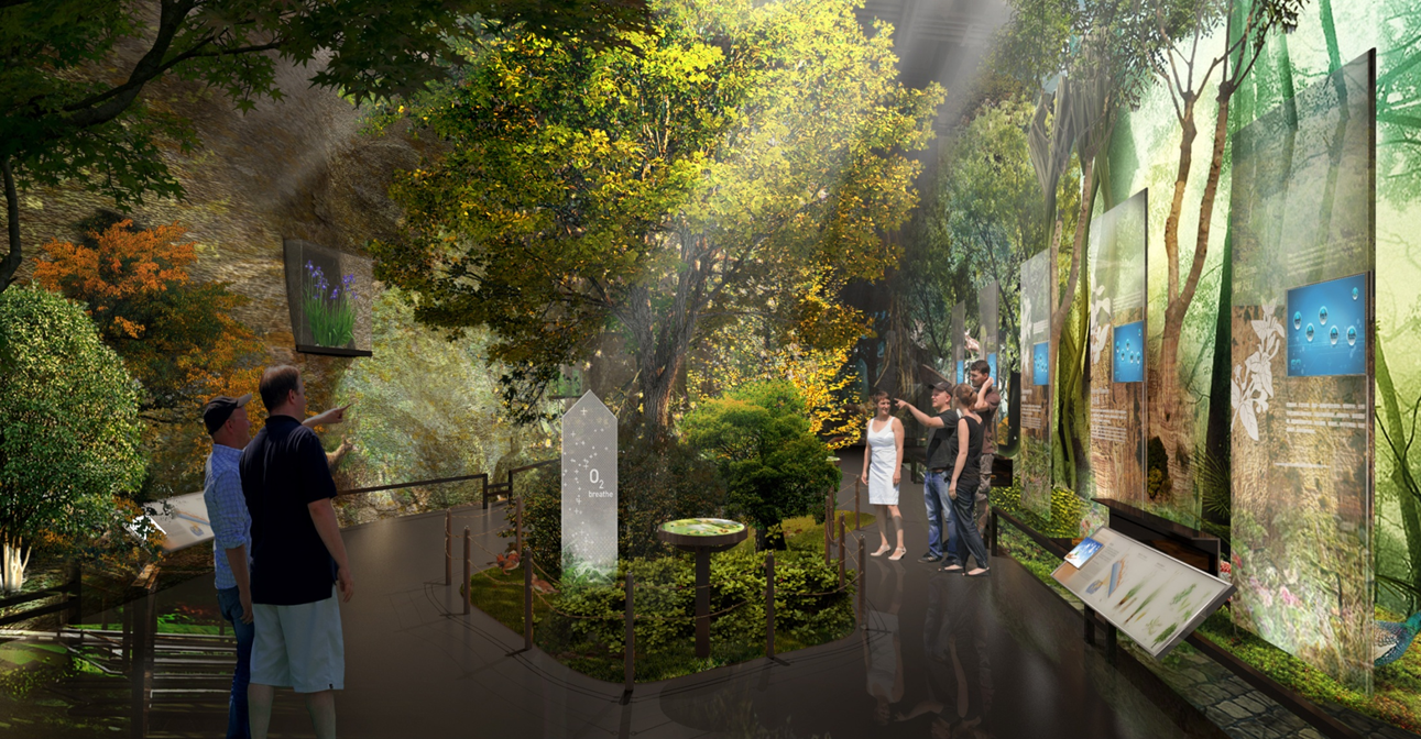 廣州展示廳裝修公司地質博物館展廳